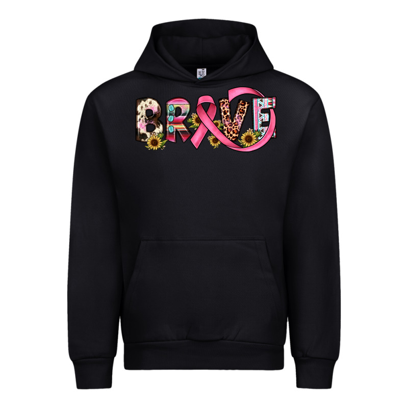 Brave Cancer Awareness Ribbon Urban Hoodie by JahusDesignShop | Teevron