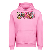Fuchsia Pink brave cancer awareness ribbon Urban Hoodie - JahusDesignShop
