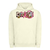 Pigment Pistachio brave cancer awareness ribbon Urban Hoodie - JahusDesignShop