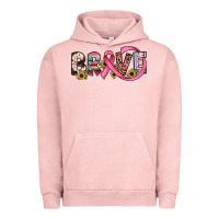 Pigment Salmon brave cancer awareness ribbon Urban Hoodie - JahusDesignShop