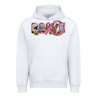 White brave cancer awareness ribbon Urban Hoodie - JahusDesignShop