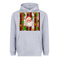 Heather Grey santa with gifts Heavyweight Hoodie - AdoDesignShop