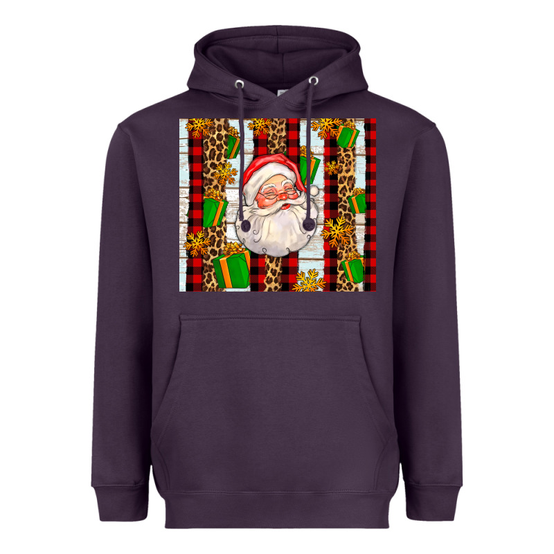 Santa With Gifts Heavyweight Hoodie by AdoDesignShop | Teevron