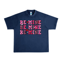 Navy be mine Urban Heavy Tee - OliviaCreatesArt