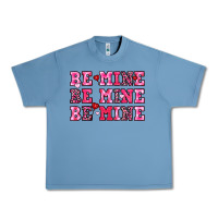 Pebble Blue be mine Urban Heavy Tee - OliviaCreatesArt