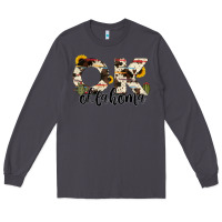 Smoke oklahoma state cowhide serape cactus Long Sleeve Tee - RanaPortraitStore