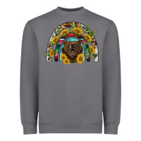 Storm bear rainbow Heavyweight Sweatshirt - BarkalooDesign