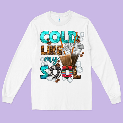Cold Like My Soul Coffee Cups Bbs Long Sleeve Tee Designed By Bundleandbundleshop