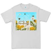 Dove Grey spread kindness with dandelions Premium Tee - TumblerDesignByShophia