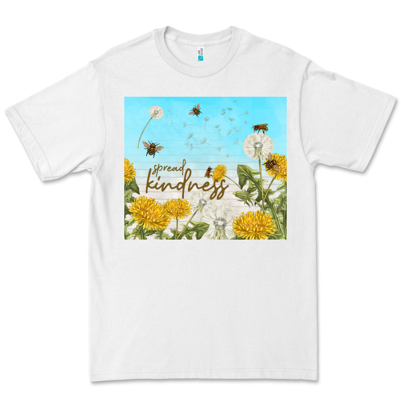 Spread Kindness With Dandelions Premium Tee by TumblerDesignByShophia | Teevron
