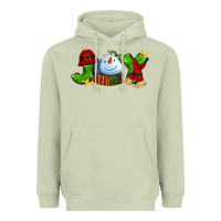Matcha joy for christmas with snowman Heavyweight Hoodie - AdoDesignShop