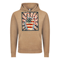 Vintage Coffee Freedom rock hand Vintage Hoodie - FaDigitalArtStudio