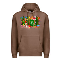 Chestnut Christmas teacher Premium Hoodie - CowhideDigitalArt