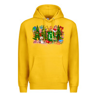 Lemon Christmas teacher Premium Hoodie - CowhideDigitalArt