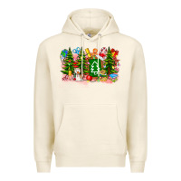 Tofu Christmas teacher Premium Hoodie - CowhideDigitalArt