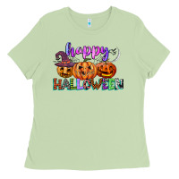 Matcha happy halloween Ladies Tee - CowGirlArtShop