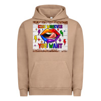Pigment Burro kiss whoever you want tumbler Urban Hoodie - JahusDesignShop
