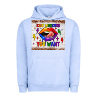Pigment Grape Ice kiss whoever you want tumbler Urban Hoodie - JahusDesignShop
