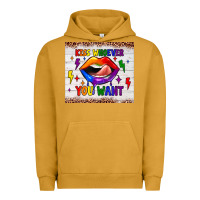 Pigment Peanut Butter kiss whoever you want tumbler Urban Hoodie - JahusDesignShop
