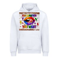 White kiss whoever you want tumbler Urban Hoodie - JahusDesignShop