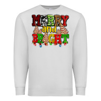 Merry And Bright With Christmas Tree  Cakes Ado Premium Sweatshirt | Teevron