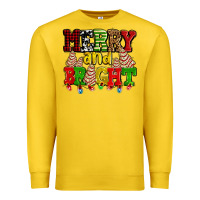 Lemon merry and bright with christmas tree  cakes ado Premium Sweatshirt - AdoDesignShop