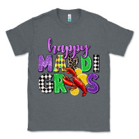 Charcoal Heather happy mardi gras Classic Tee - CowGirlArtShop