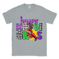 Heather Grey happy mardi gras Classic Tee - CowGirlArtShop