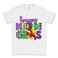 White happy mardi gras Classic Tee - CowGirlArtShop