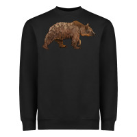 Black bear Heavyweight Sweatshirt - BarkalooDesign