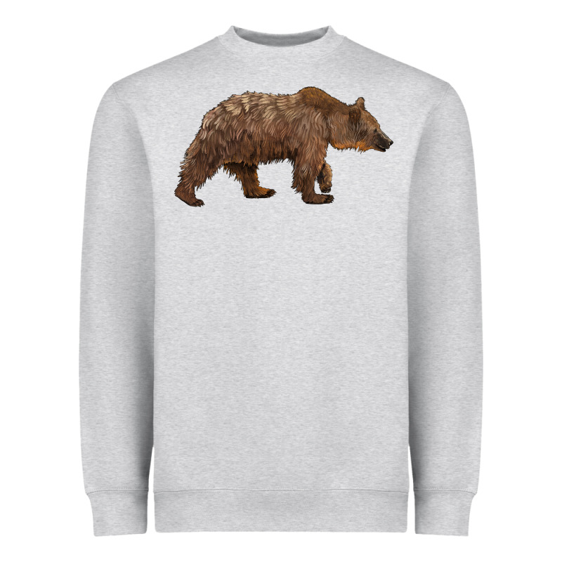 Bear Heavyweight Sweatshirt by BarkalooDesign | Teevron