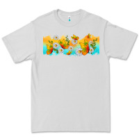 Dove Grey butterflies summer Premium Tee - TumblerDesignByShophia