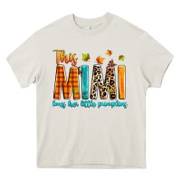 Cream This mimi loves her little pumpkins Heavy Core Tee - texasbilliewilder
