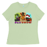 Matcha happy hallothanksmas gnomes Ladies Tee - CowGirlArtShop