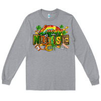 Heather Grey lucky nurse  St. Patricks Day Long Sleeve Tee - FaDigitalArtStudio