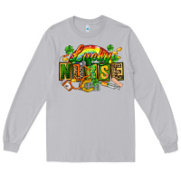 Moon Dust lucky nurse  St. Patricks Day Long Sleeve Tee - FaDigitalArtStudio
