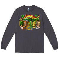 Smoke lucky nurse  St. Patricks Day Long Sleeve Tee - FaDigitalArtStudio