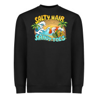 Salty Hair Sandy Toes Summer Heavyweight Sweatshirt | Teevron