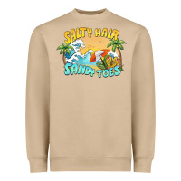 Mushroom salty hair sandy toes summer Heavyweight Sweatshirt - BarkalooDesign