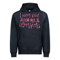 Navy i wear pink for all warriors Urban Hoodie - JahusDesignShop