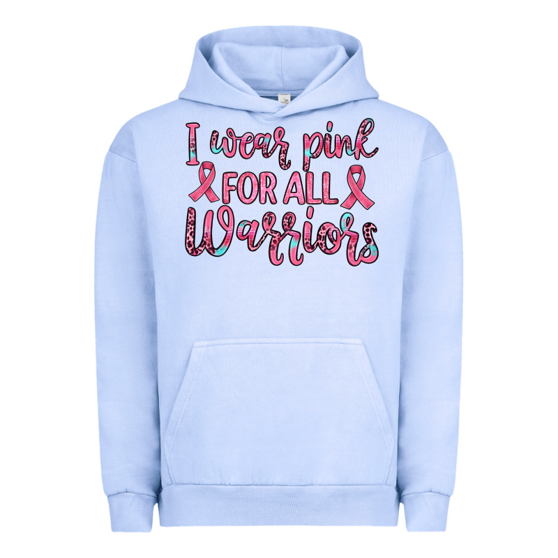 I Wear Pink For All Warriors Urban Hoodie by JahusDesignShop | Teevron