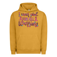 Pigment Peanut Butter i wear pink for all warriors Urban Hoodie - JahusDesignShop