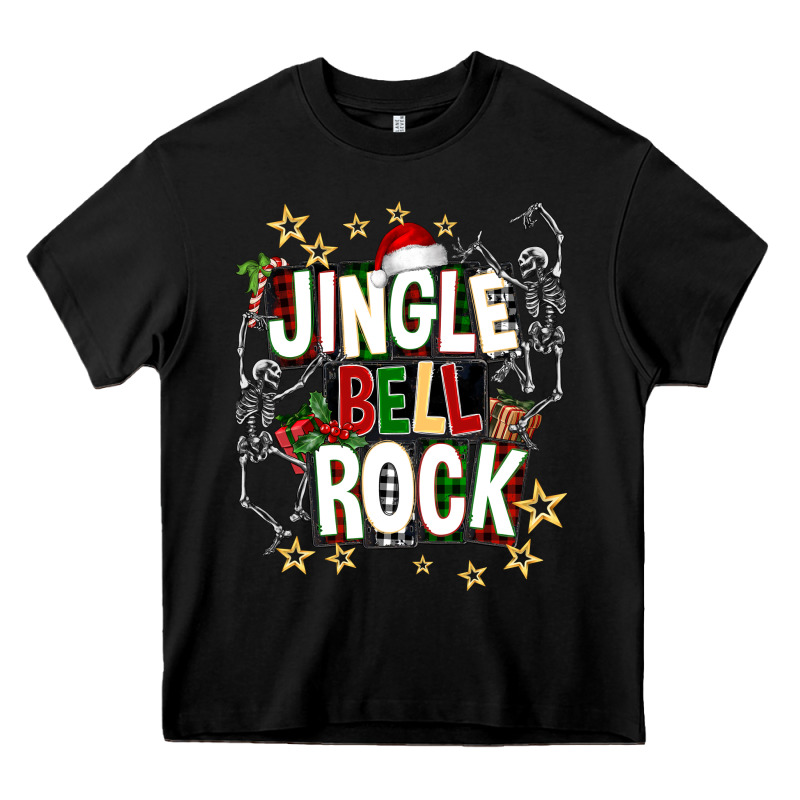 Jingle Bell Rock Heavy Core Tee by NancyCooperArtShop | Teevron