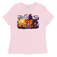 Bubblegum Pink hocus pocus gnomes Ladies Tee - CowGirlArtShop