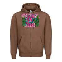 Chestnut stuck on you cactus Zipper Hoodie - BarkalooDesign