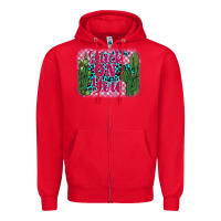 Red stuck on you cactus Zipper Hoodie - BarkalooDesign