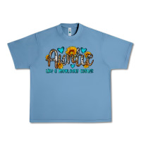 Pebble Blue auntie like a mom only cooler Urban Heavy Tee - OliviaCreatesArt