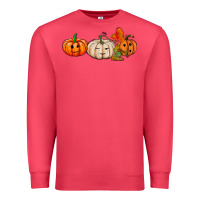 Cardinal pumpkins face Premium Sweatshirt - AdoDesignShop