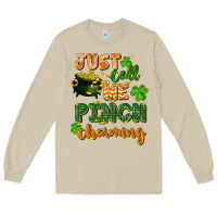 Mushroom Just call me pinch charming St. Patricks Day Long Sleeve Tee - FaDigitalArtStudio