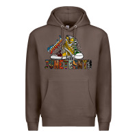Coffee steppin into juneteenth Premium Hoodie - SublimationCraftShop